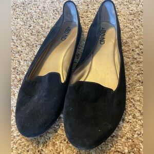 ❤️ Abound Faux Leather Flats Loafers in Black